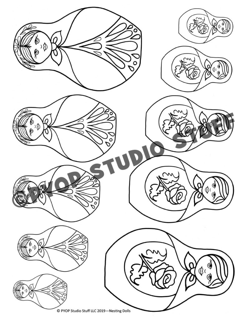Nesting Dolls PYOP Studio Stuff