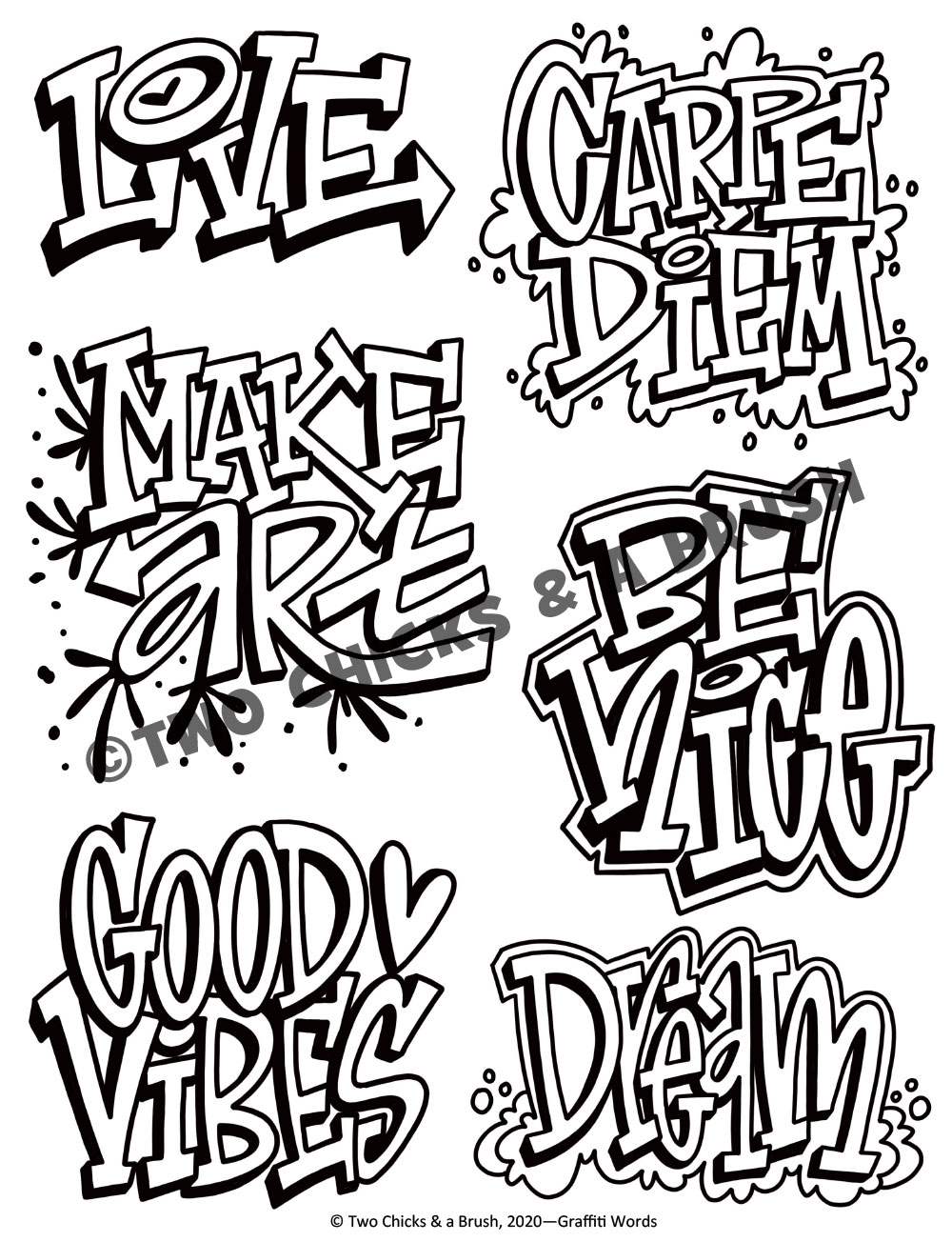 words in graffiti
