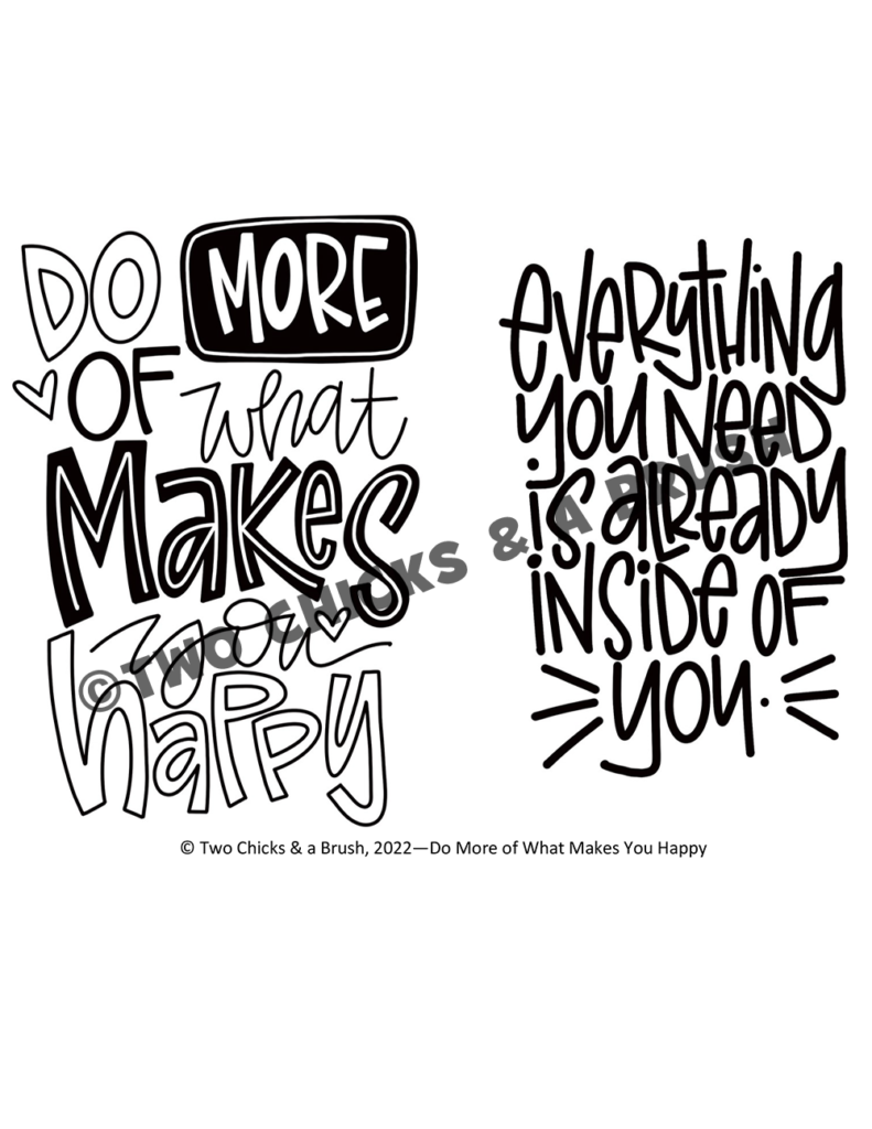 Do More of What Makes You Happy – PYOP Studio Stuff