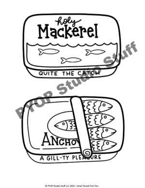 CMM Silkscreen Small Tinned Fish