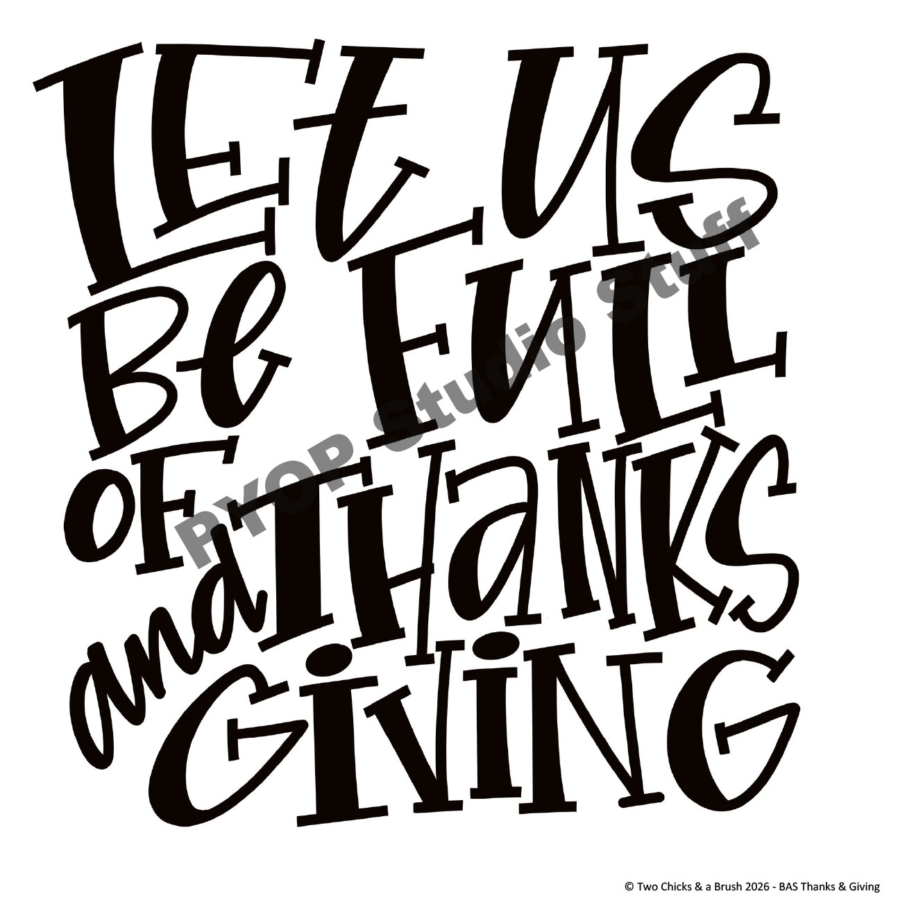 Thanks & Giving